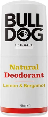 ‎BULLDOG SKINCARE BULLDOG SKINCARE - Lemon and Bergamot Roll On Natural Deodorant For Men 75 ml