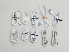 Micro-USB Charging Cable for Smartphone & Other Devices - 10 Pack