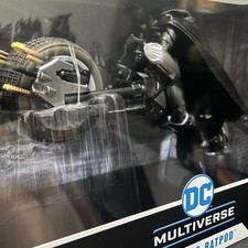 McFarlane Toys DC Multiverse The Dark Knight Rises Batman and Batpod GOLD LABEL