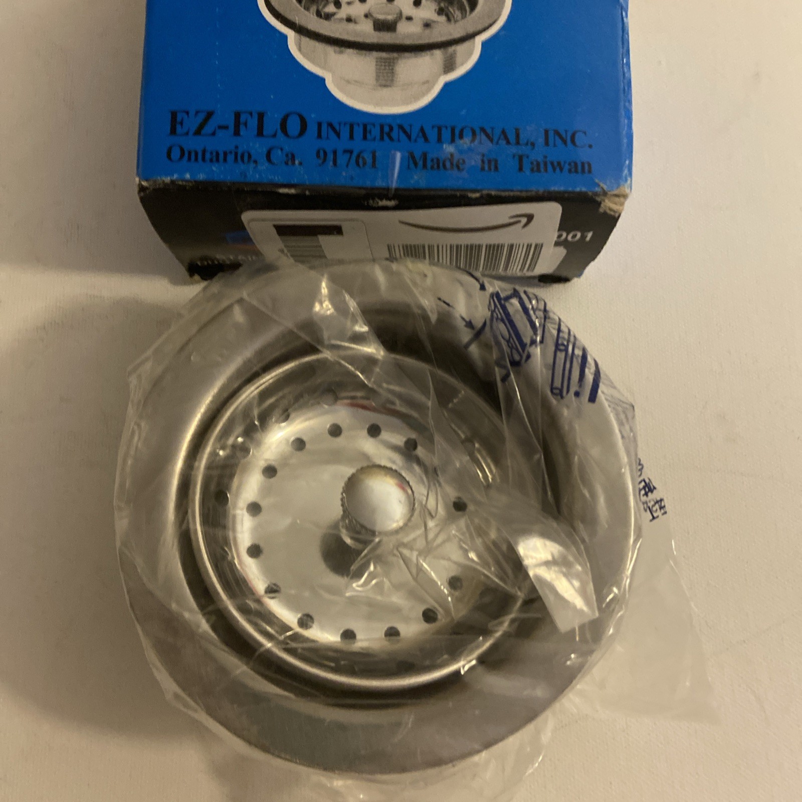 EZ-FLO Stainless Steel Duo Basket Strainer for Sinks Part No. 30001