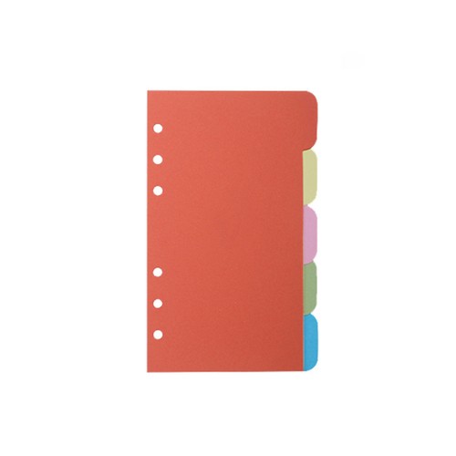 25 PCS Organizer Tabs Office Supplies Color Dividers Card Multicolor Folder - Picture 11 of 11