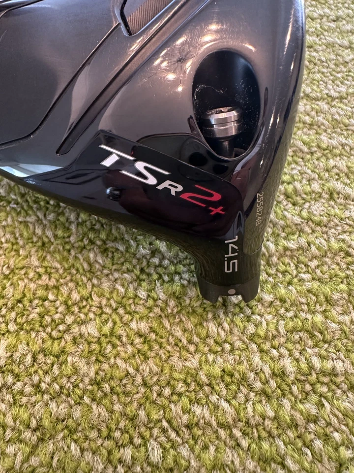 Cabezal de madera de calle Titleist TSR2+ 14,5° solamente Foto 2 de 4