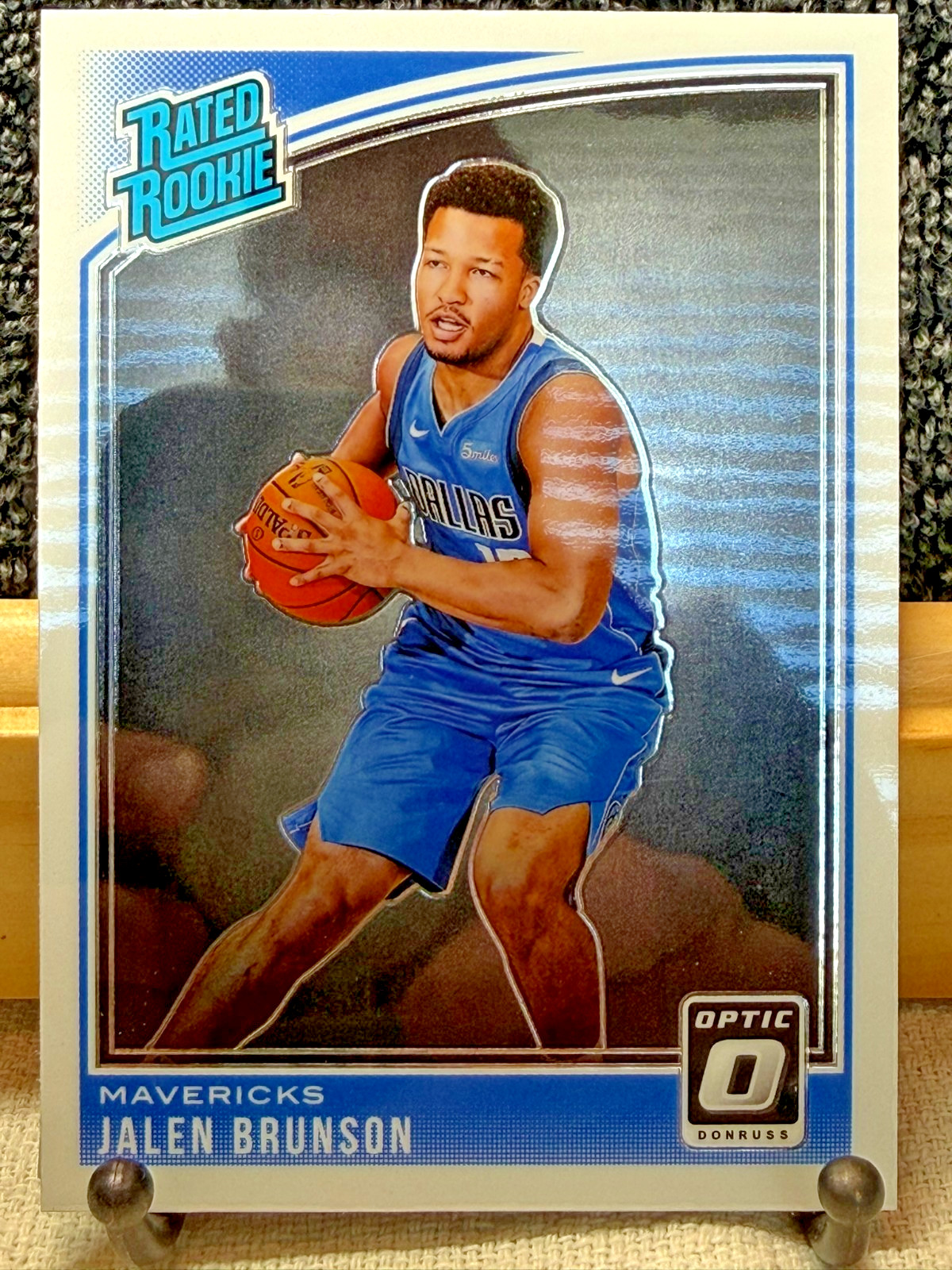 2018-19 Panini Donruss Optic Rated Rookie Jalen Brunson #179 Rookie RC