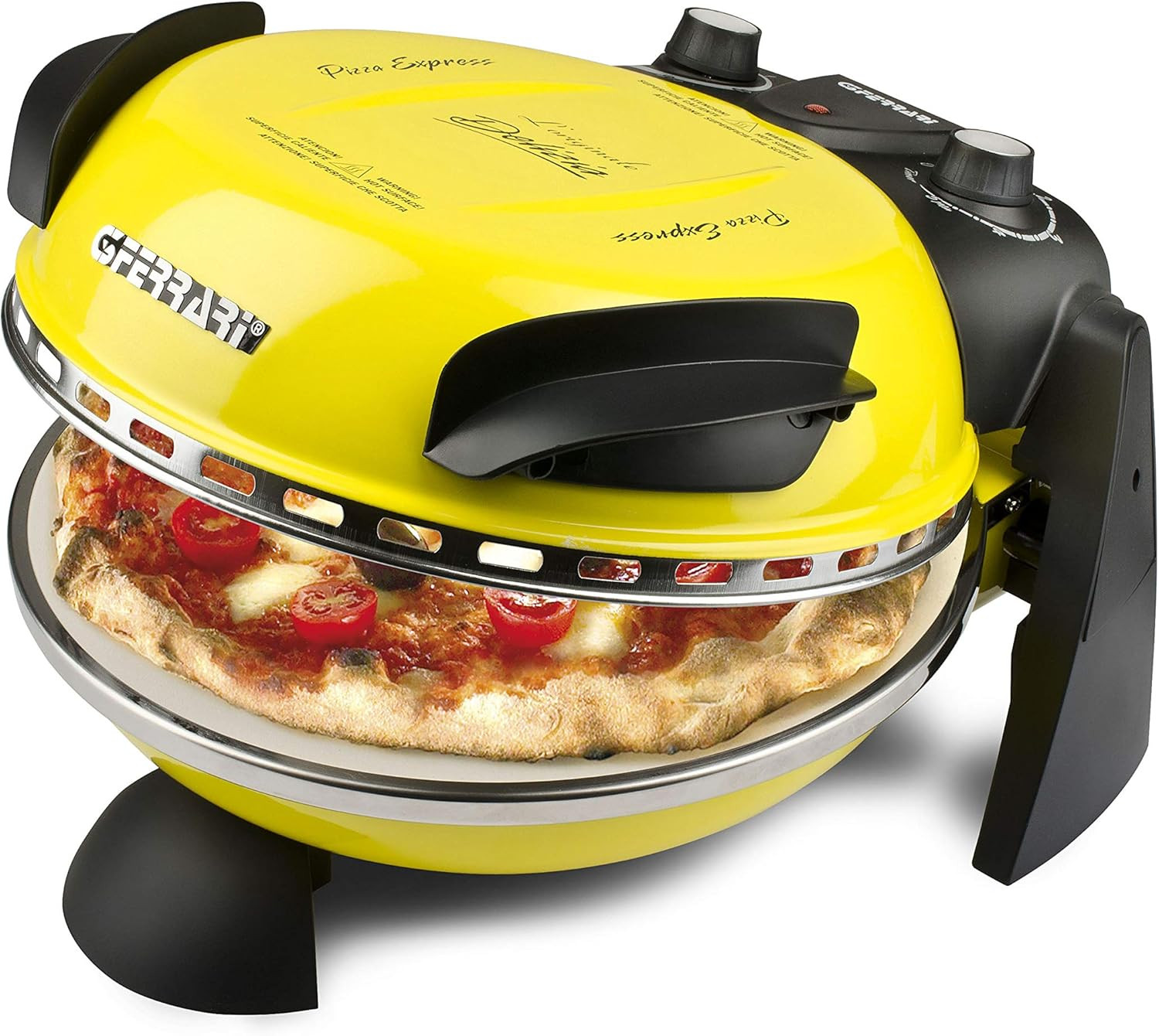 Forno Pizza G3 Ferrari Delizia Giallo 400° - Pizza Napoletana in 5 Minuti