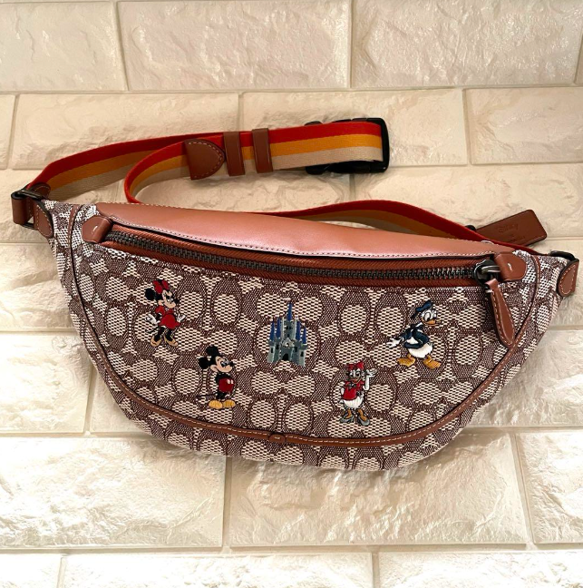 COACH Disney WDW 50th Waist Bag Belt Bag Body Pack Limited Rare