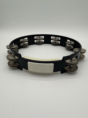 Rhythm Tech 8 True Colors Tambourine Black USA MADE