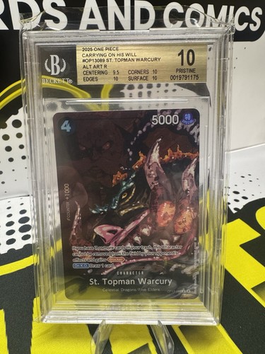 St. Topman Warcury (Alternate Art) graded BGS 10 for sale on eBay
