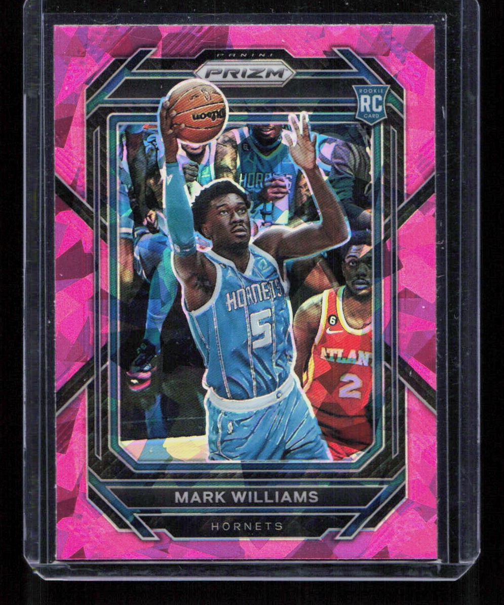 Mark Williams 2022-23 Panini Prizm #257 Pink Ice Prizm Rookie