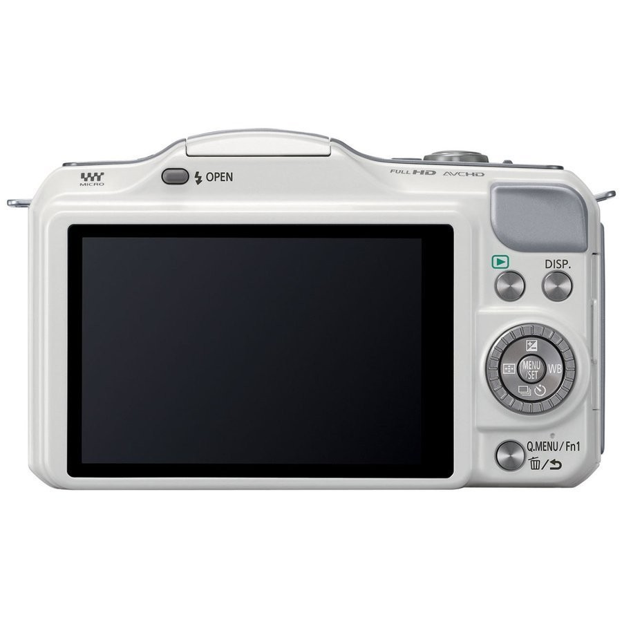 Panasonic Lumix DMC-GF5 White Mirrorless Camera Body 12.1MP
