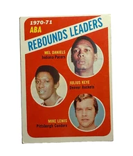 1971-72 Topps 1970-71 ABA Rebounds Leaders Daniels/Lewis/Keye #150 RC