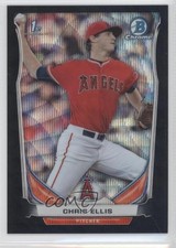 2014 Bowman Draft Chrome Black Wave Refractor Chris Ellis #CDP67 6u5