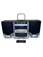 Philips FW-C10/22 Mini Hi-Fi System + Remote Control - Tested - Cassette Faulty