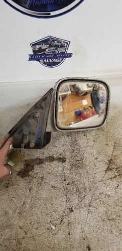 Passenger Side View Mirror Power Chrome Fits 98-02 ISUZU TROOPER 485647