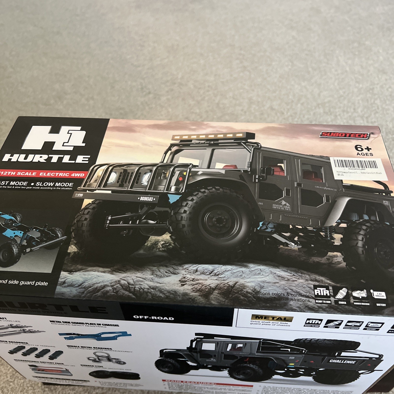 H1 Hurtle Rc 1/12 Subotech
