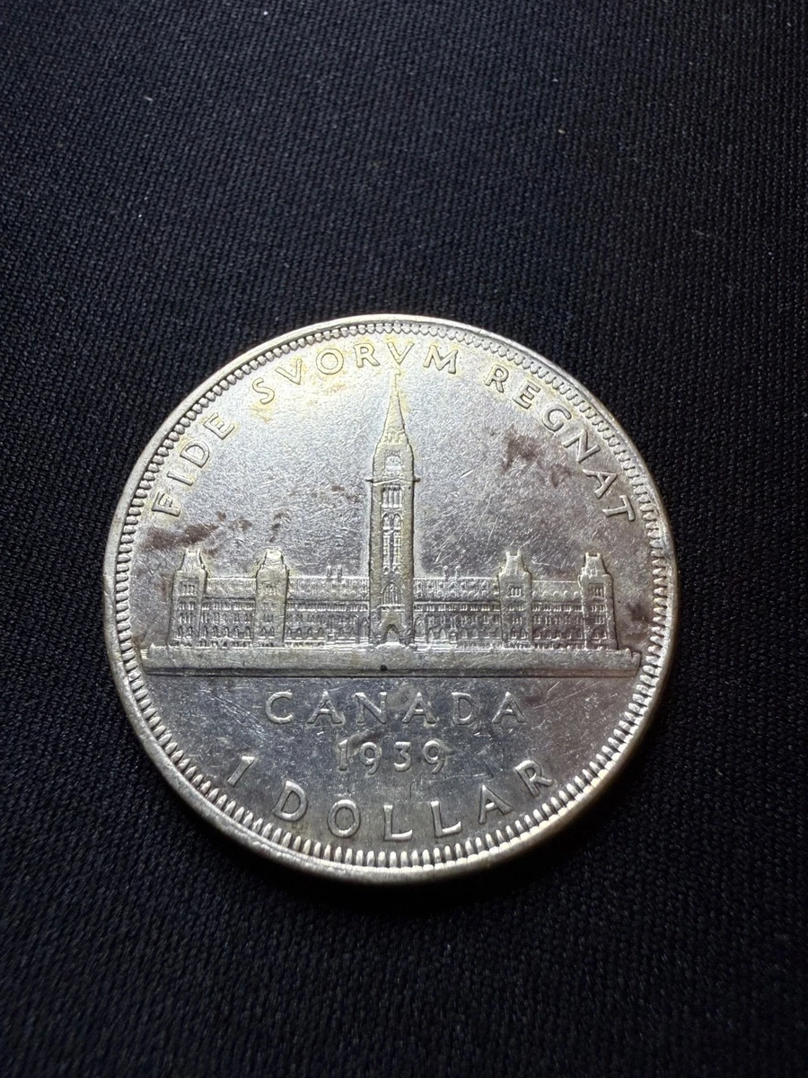 1939 Canadian Silver Dollar for sale | eBay