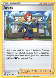 Arezu 153/196 Lost Origin Reverse Holo Pokemon TCG