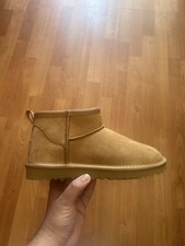UGG Classic Ultra Mini Boots, Chestnut , Size UK 6