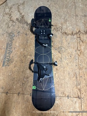 Head Snowboard 154cm Complete Set Up Bindings Boots Sz 11 Goggles and Helmet