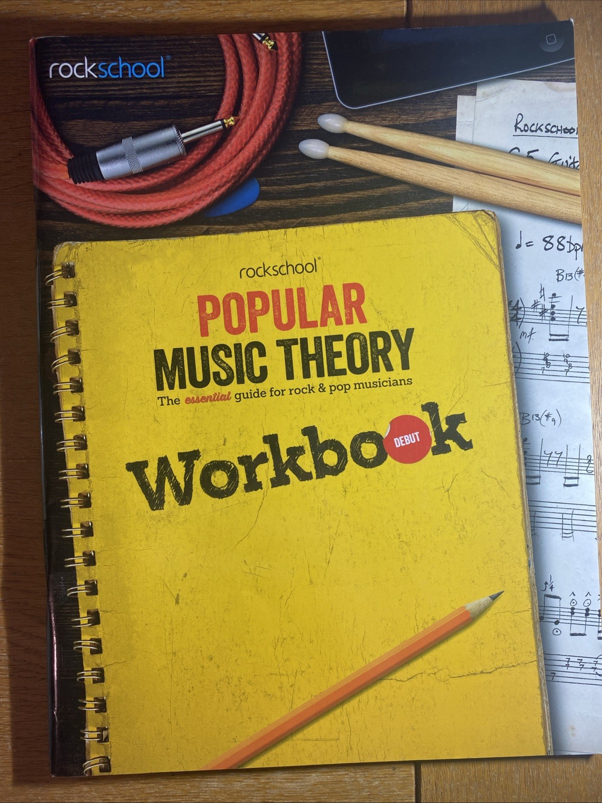 Rockschool Popular Music Theory Workbook Debut Bk by Various