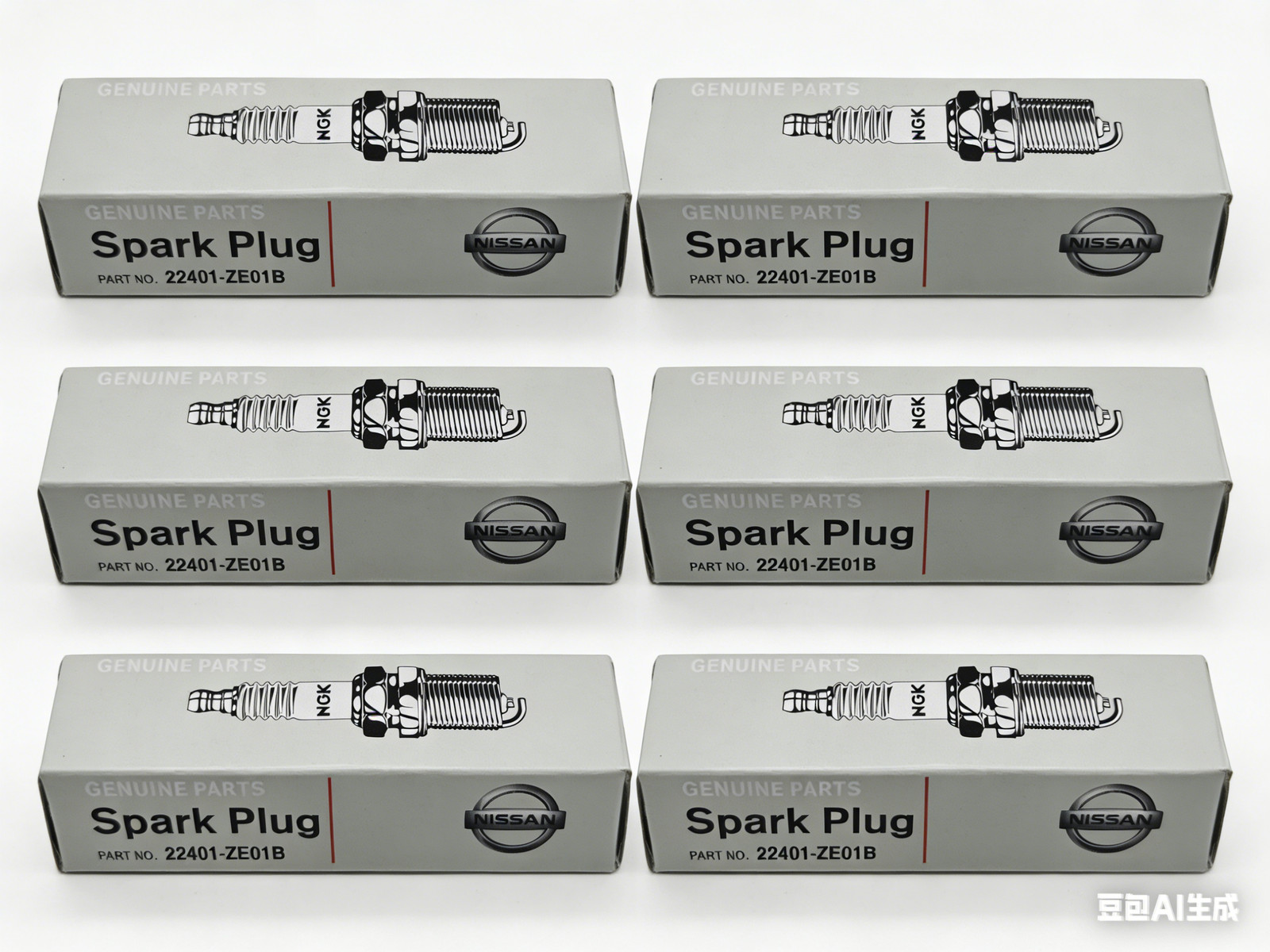 Set of 6 22401-ZE01B Iridium Spark Plugs 2007-2014 for Nissan Frontier 4.0L V6