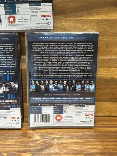 Wentworth Prison DVD Series 1-3 Season One,Two & Three Sealed Brand New - Picture 8 of 12