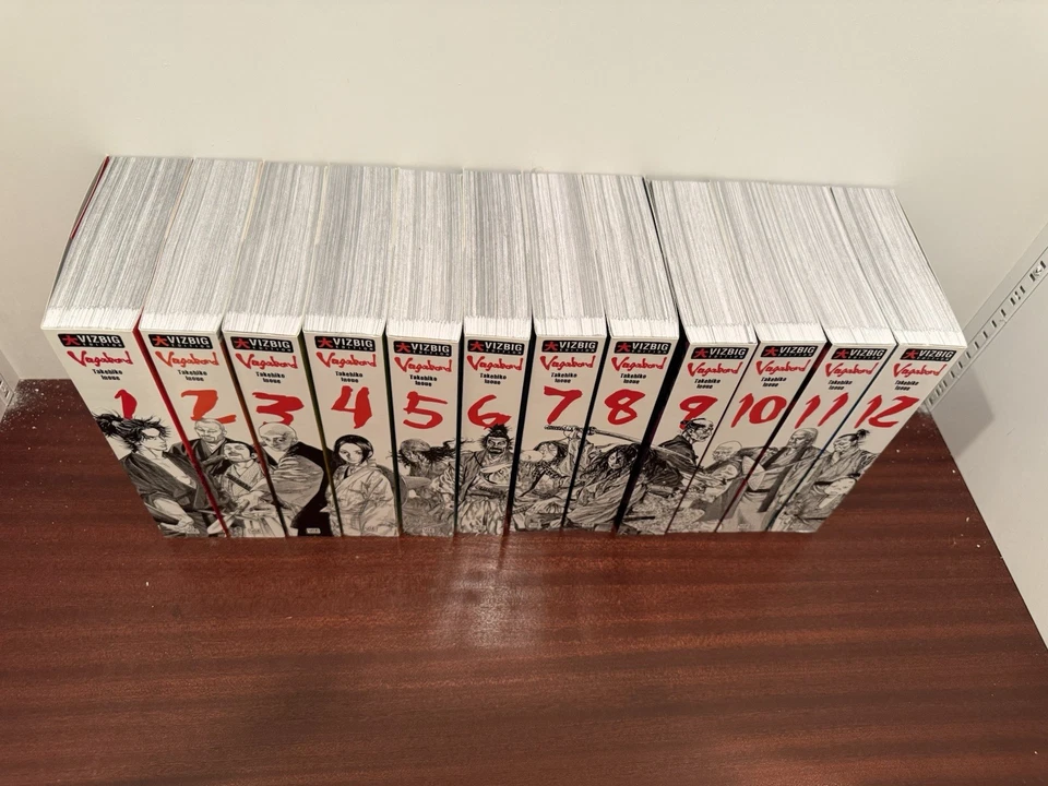 Vagabond Vol. Juego manga completo inglés 1-12 de Takehiko Inoue Foto 2 de 2