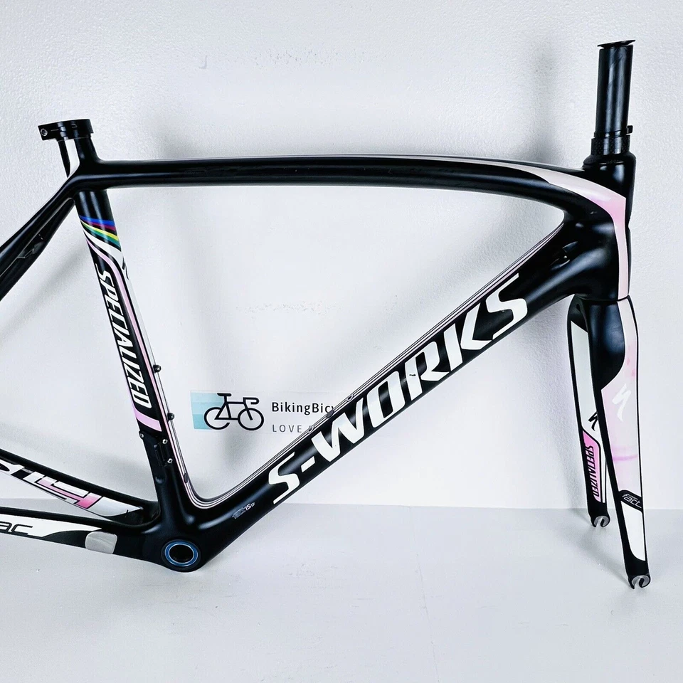 2012 Specialized S-Works Tarmac SL4 0SBB 54cm Road Frameset Carbon Fact-IS 11r - Image 4 of 4