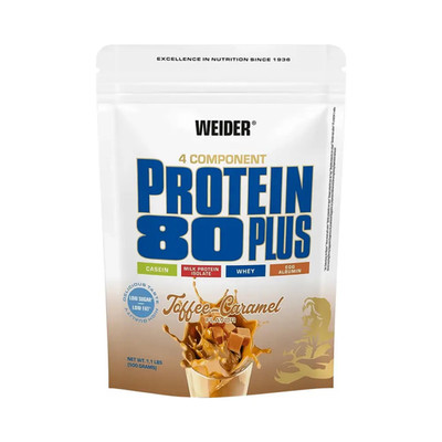 Weider Protein 80 Plus (500g) Toffee-Caramel (61,98 EUR/kg)