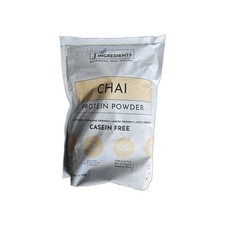 Just Ingredients Chai Protein Powder 2.5 lb 30 Servings Grass Fed Whey BB...
