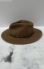 Dorfman Pacific Mens Brown Round Shaped Western Cowboy Hat Size Large — photo 2