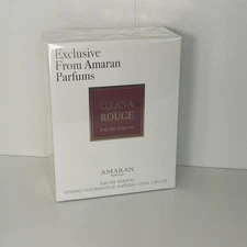 AMARAN "OXANA ROUGE"  3.4 fl oz eau de parfum RICH NICHE UAE VERSION 👑