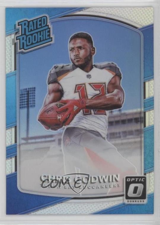 2017 Donruss Optic Rated Rookie Holo Prizm Chris Godwin #155 Rookie RC u2t