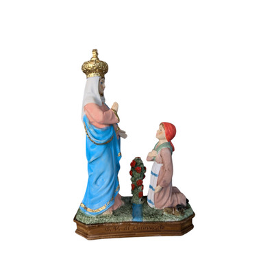 Statue of Our Lady Sanctuary Caravaggio CM 20. Santa Maria Source Appearing
