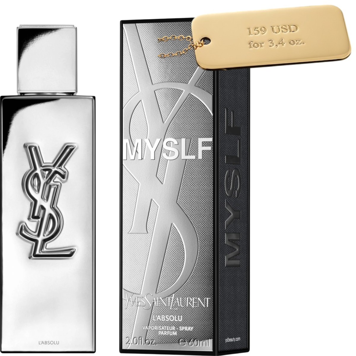 Yves Saint Laurent MYSLF ABSOLU Parfum 100ml / 3.3 oz