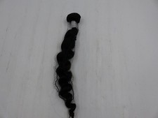 WOMENS 24" DARK BROWN LOOSE WAVE 100 HUMAN HAIR EXTENSION BUNDLE