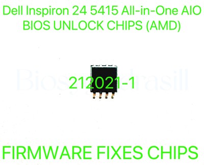 Dell Inspiron 24 5415 All-in-One AIO, ADMIN NO PASSWORD BIOS CHIP 212021-1 (AMD)