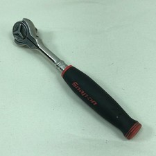 Snap-on Tools 14 Drive Soft Grip Round Swivel Head Ratchet Thnf72 Used