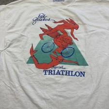 Vintage Spring Triathlon T Shirt All Sport Pro weight Gatoride Men’s Size XL