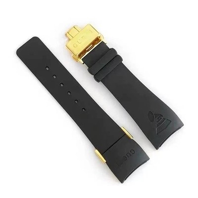 26mm Rubber replacement Watch Strap For I-Gucci Digital Men's Watch YA114229