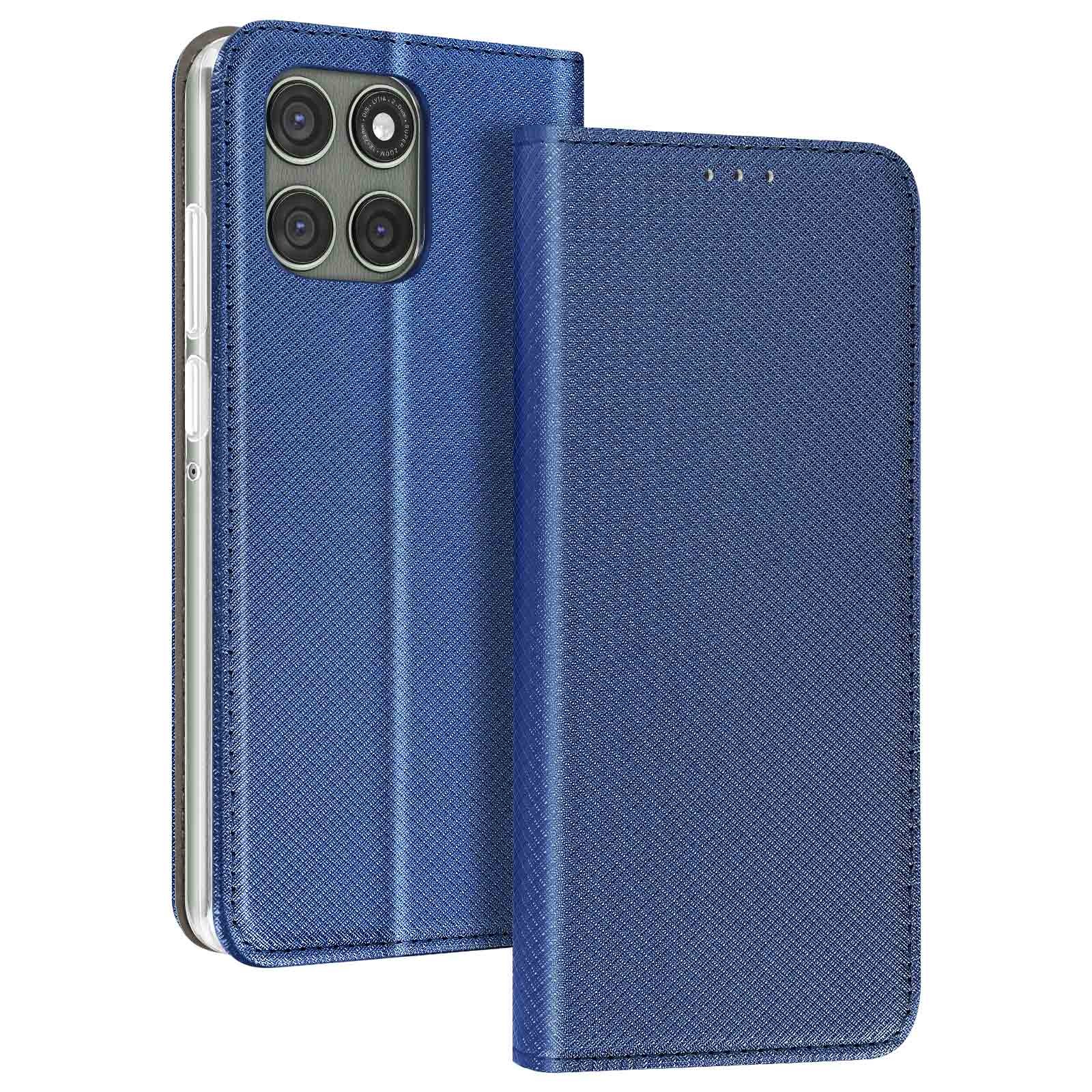 Housse de protection striée bleue élégante pour Edge 60 Pro
