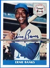 1992 Front Row the All-Time Great Series Ernie Banks Autograph Auto Cubs