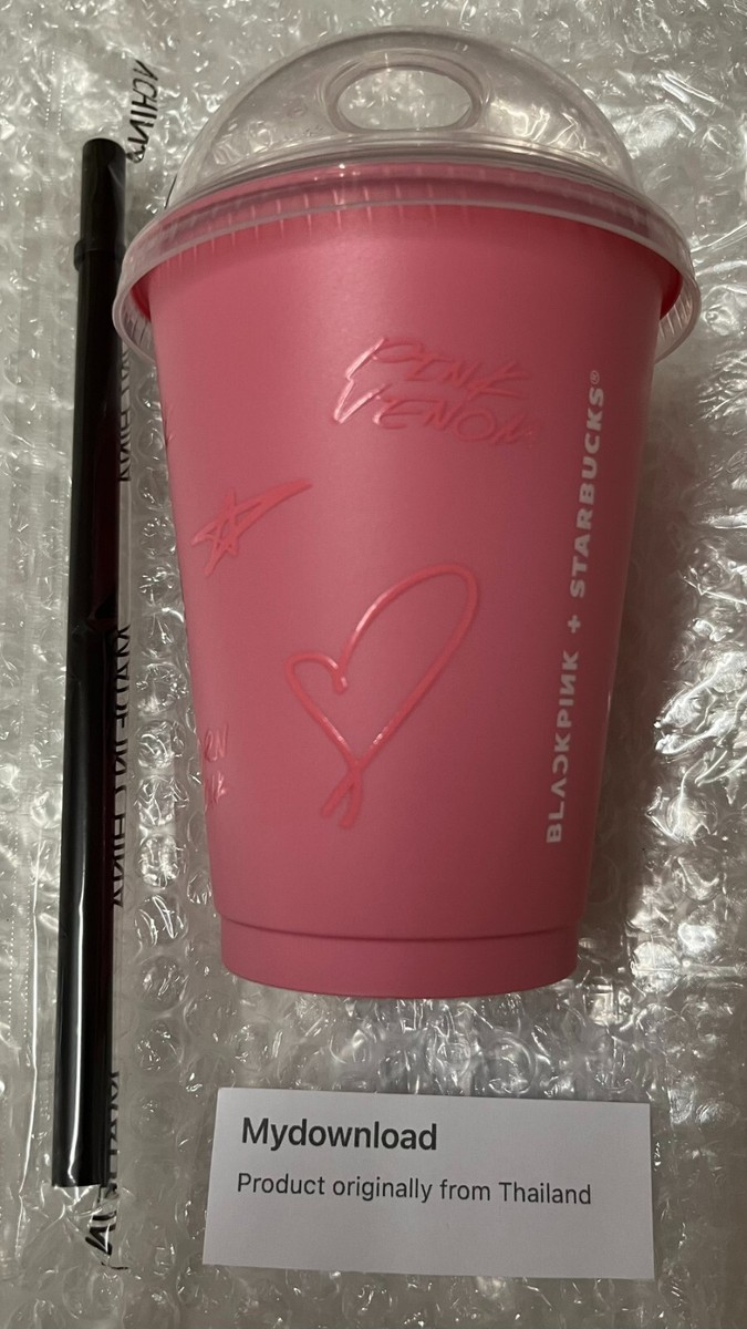AUTHENTIC Starbucks BLACKPINK Rhinestone Bling Cold Cup 2023
