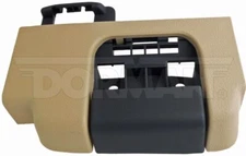 Dorman 90840 Interior Door Handle Rear Left Black Lever Beige Housing Adobe