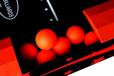 SET OF 6 BALLS FOR BULLS EYE - SKI - SKEE TABLE ~ BERNER / HARVARD / PLAYCRAFT