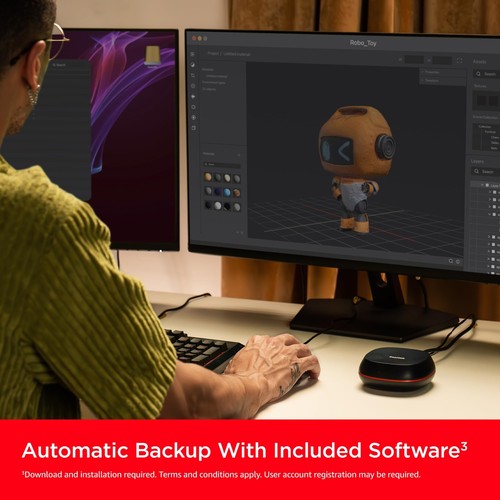 SanDisk 8TB Desktop External SSD – Up to 1000MB/s, USB-C, USB 3.2, Gen 2 - Picture 7 of 7