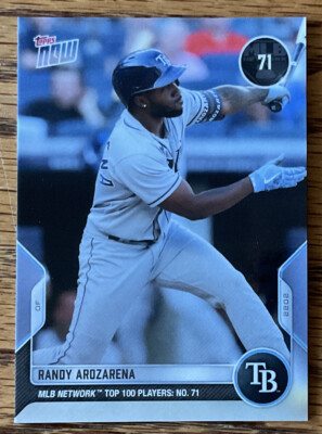 Randy Arozarena MLB 2022 Topps Inception Signature Patch Auto 125 