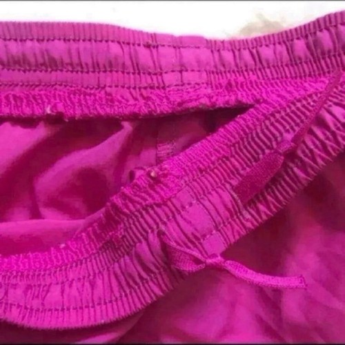 Nike Tempo Shorts Running Athletic Dri Fit Bright Pink Yellow SZ M / S -No liner - Picture 5 of 9