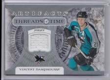 2022-23 Upper Deck Artifacts Threads of Time Vincent Damphousse San Jose Sharks
