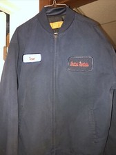 RED KAP LINED JACKET Mens XL-RG Nav Work Wear Mechanic Jacket