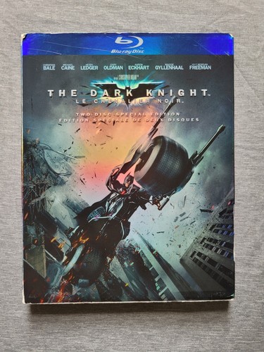 The Dark Knight (Blu-ray, 2008) 2 Disc Special Edition Bilingual W/Slipcover - Picture 2 of 7
